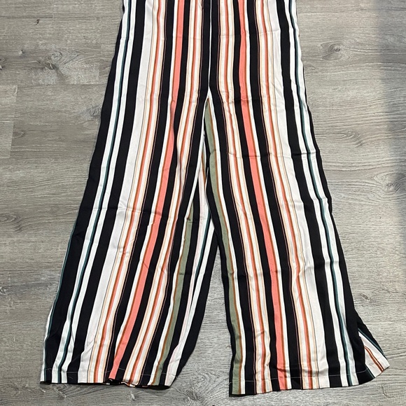 Wild Fable Striped Jumpsuit - Black, Pink, Cream - Picture 3 of 3